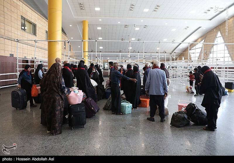 عکس/ تردد زائران از پایانه مرزی شلمچه
