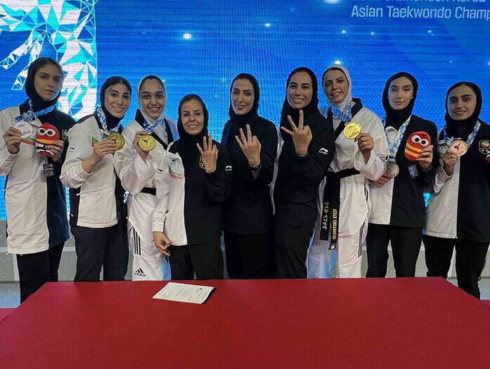 چشمان سیاستمداران جهانی خیره به حجاب بانوان ورزشکار