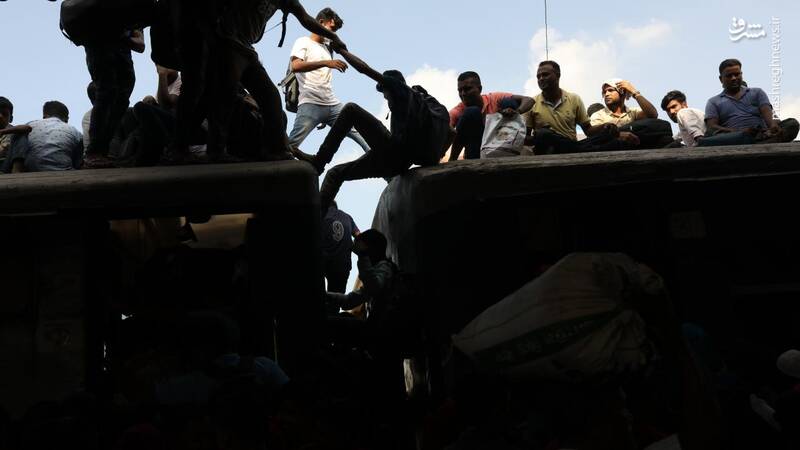 عکس/ تراکم جمعیت در ایستگاههای قطار قبل از عید قربان