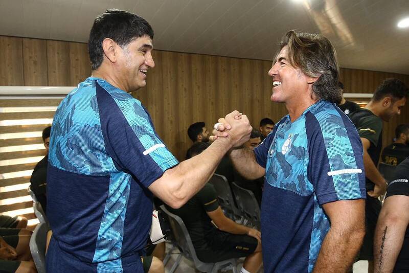 معارفه ساپینتو در تمرین استقلال انجام شد +عکس