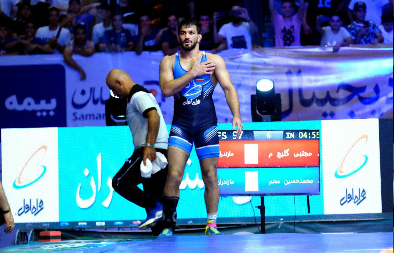 مرحله نهایی رقابتهای انتخابی تیمهای ملی کشتی با حمایت همراه اول برگزار شد