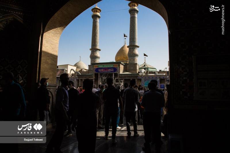 عکس/ مراسم قرائت دعای عرفه در قبله تهران