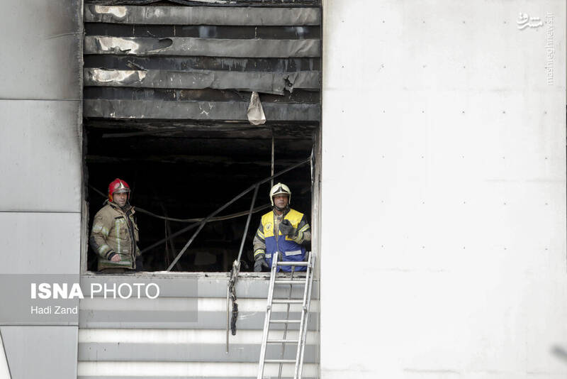 عکس/ آتشسوزی در بیمارستان رسول اکرم(ص)