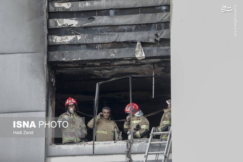عکس/ آتشسوزی در بیمارستان رسول اکرم(ص)
