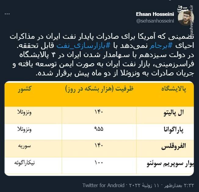 با این کار نیازی به تضمین آمریکا نداریم