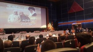 مردی با نیم قرن سابقه سربازی .