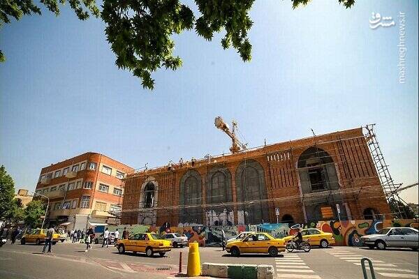 سرزندگی یک میدان تاریخی در قلب تهران +عکس