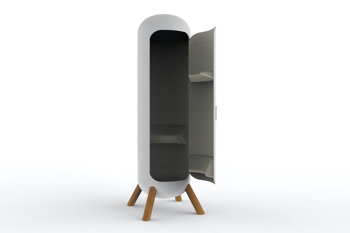 رونمایی از جعبههای عمودی برای خواب کارمندان! +عکس