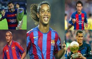 بهترین برزیلیهای تاریخ بارسلونا + عکس