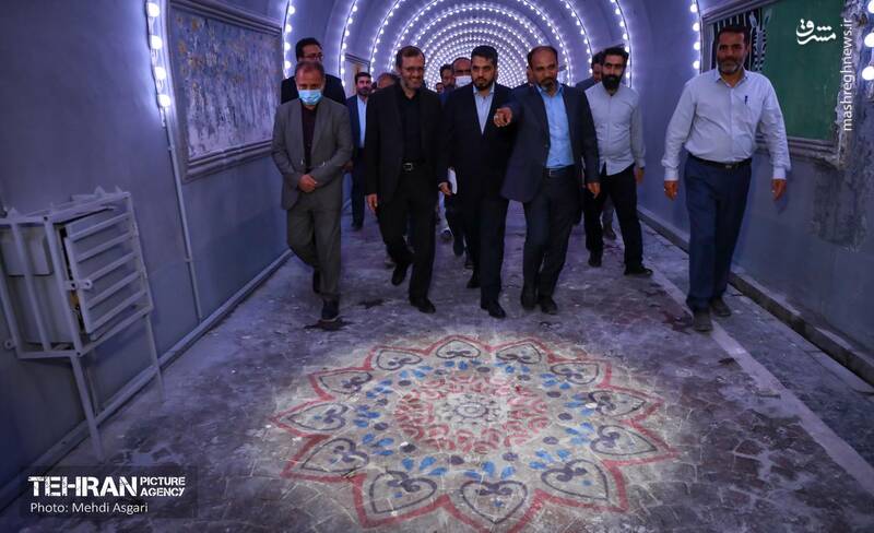 عکس/ بزرگترین تونل نقش و نور کشور