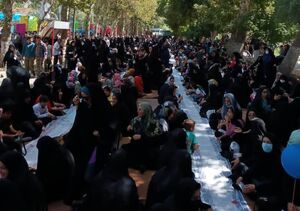 میهمانی 10 کیلومتری عید غدیر در تهران