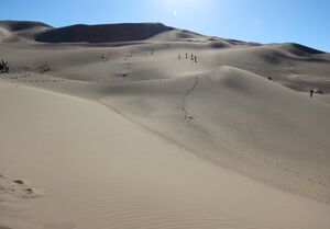 دمای ۷۳ درجه‌ در بیابان لوت ثبت شد