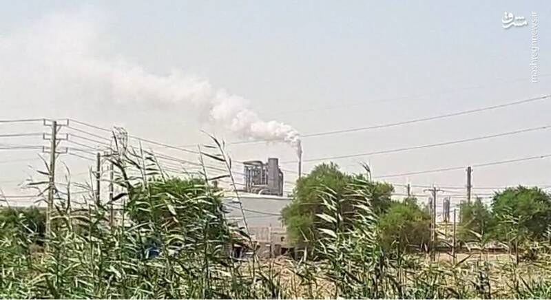 علت انتشار گرد سفید در آبادان چه بود؟ +عکس