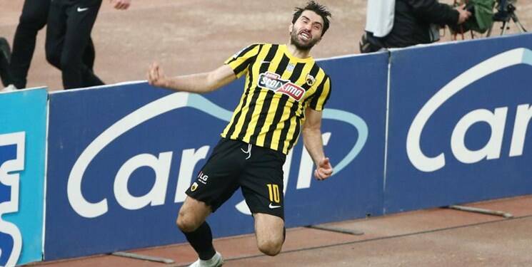 اقدام عجیب باشگاه یونانی در قبال مهاجم ایران