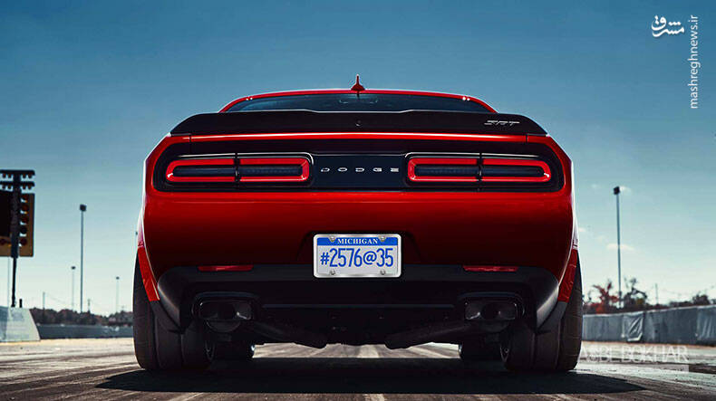 نسخه ویژه دوج چلنجر با ۹۰۹ اسب بخار +عکس