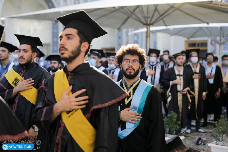 جشن فارغالتحصیلی دانشجویان پزشکی تو حرم آقا +عکس