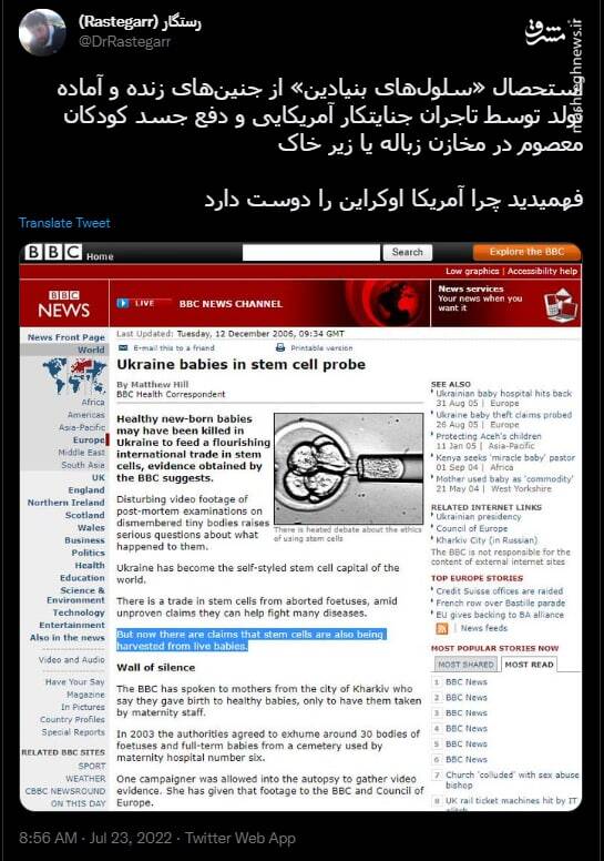 چرا آمریکا اوکراین را دوست دارد؟