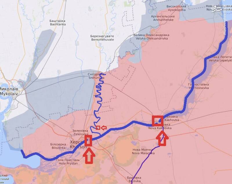 حملات سنگین توپخانه اوکراین به پلهای ارتباطی خرسون/ سرنگونی دهمین فروند از پهپادهای بیرقدار اوکراینی/ آلمان، سامانه پدافندی IRIS-T را تا پایان تابستان به کییف ارسال میکند +نقشه و تصاویر