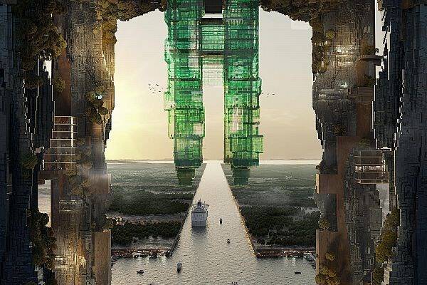 «لاین» شهر رؤیایی بن سلمان کجاست+عکس