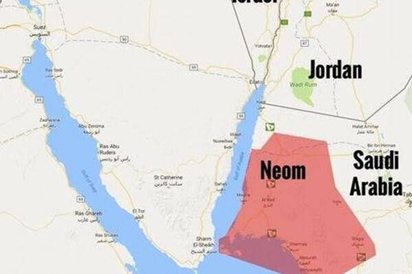 «لاین» شهر رؤیایی بن سلمان کجاست+عکس