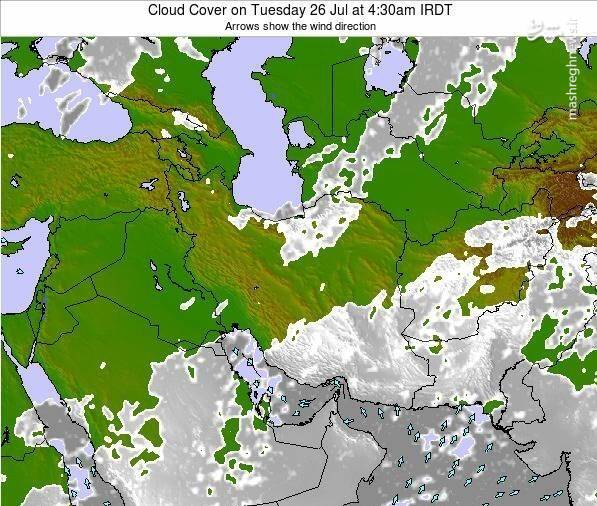 خیمه سنگین «مونسون» بر ۴۰درصد ایران +نقشه