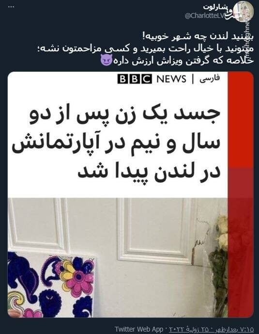 ببینید لندن چه شهر خوبیه!+ عکس