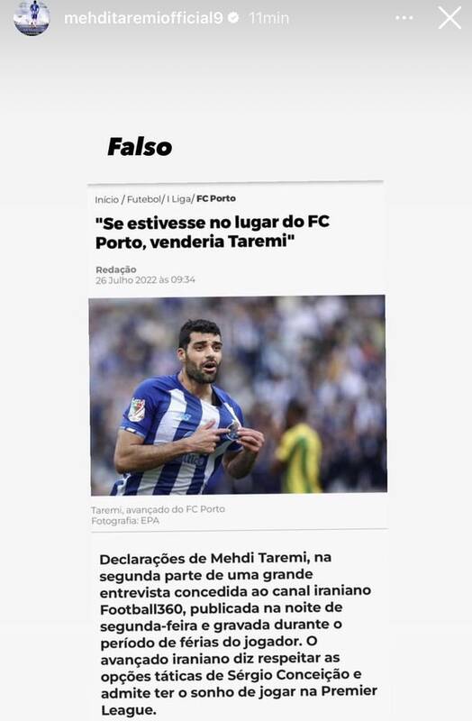 جنجالی که طارمی در پرتغال به راه انداخت +عکس