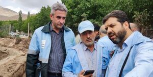 بازدید رئیس سازمان مدیریت بحران کشور از مناطق سیلزده رودهن