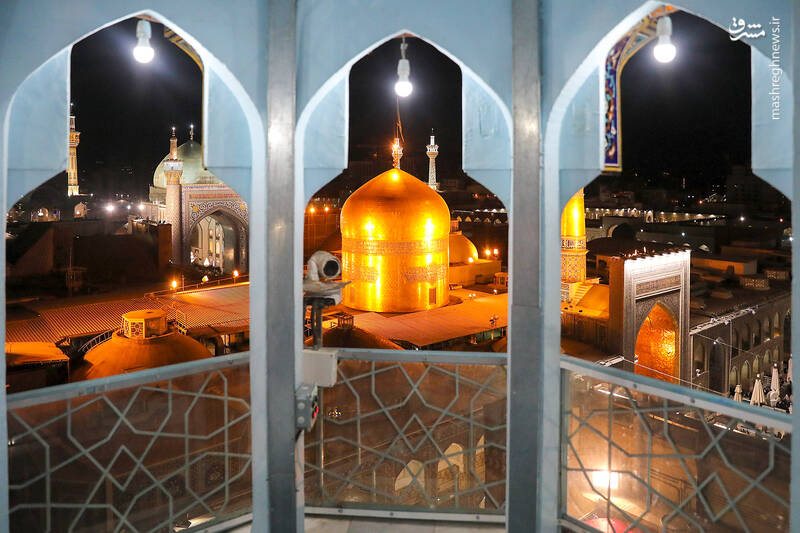 عکس/ آخرین نقاره نوازی حرم رضوی در آستانه محرم