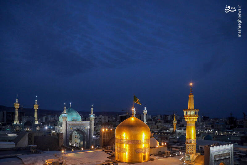 عکس/ آخرین نقاره نوازی حرم رضوی در آستانه محرم