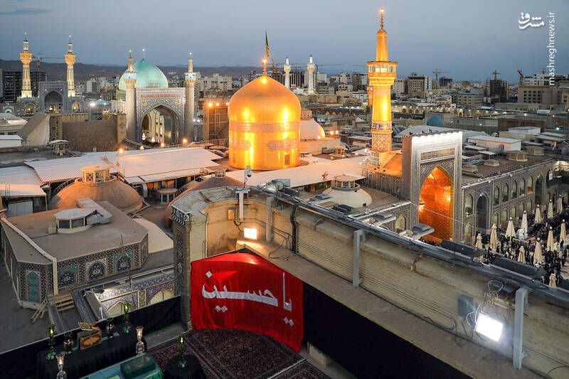 عکس/ آخرین نقاره نوازی حرم رضوی در آستانه محرم