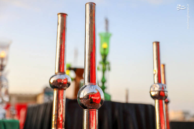 عکس/ آخرین نقاره نوازی حرم رضوی در آستانه محرم