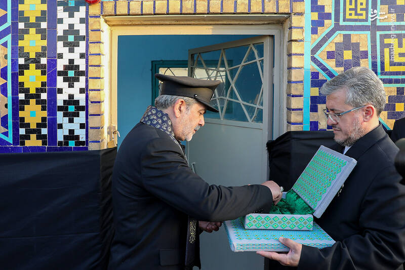 عکس/ آخرین نقاره نوازی حرم رضوی در آستانه محرم