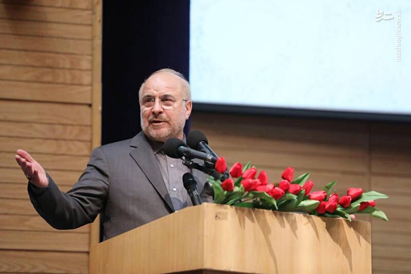 عکس/ حضور قالیباف در مراسم گرامیداشت شهید کامیاب