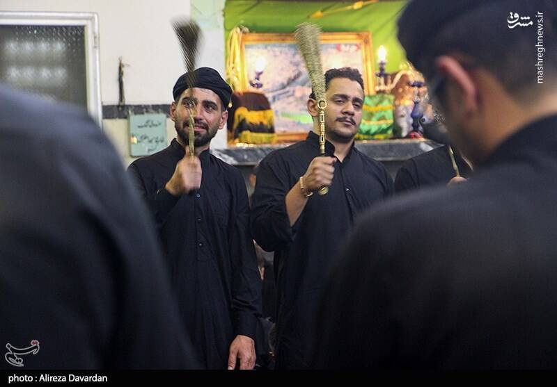 عکس/ آیین طشت گذاری در اردبیل