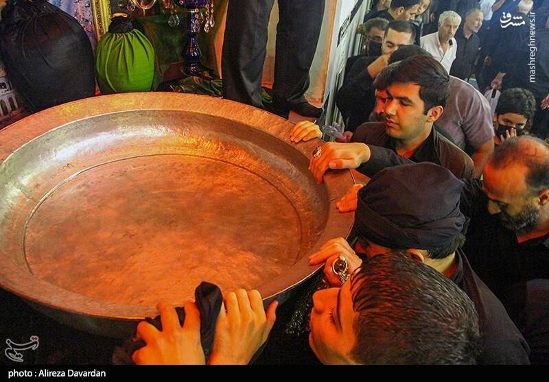 عکس/ آیین طشت گذاری در اردبیل