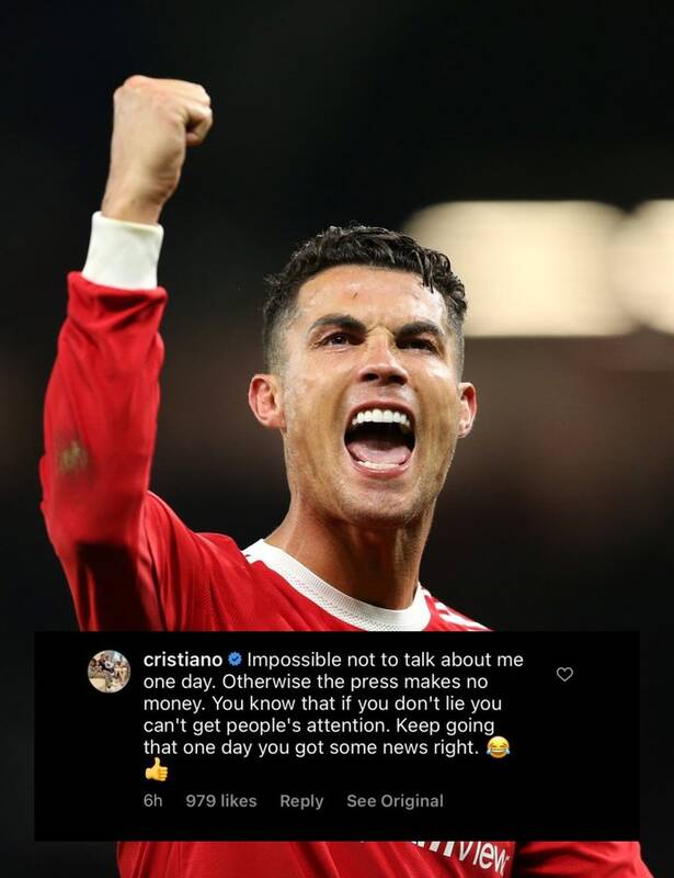 واکنش تند رونالدو به اخبار مطبوعات اروپا +عکس