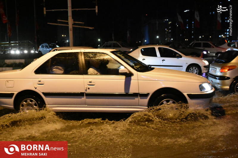 عکس/ اراک بعد از طوفان