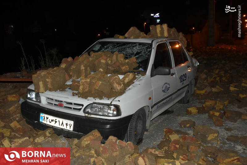 عکس/ اراک بعد از طوفان