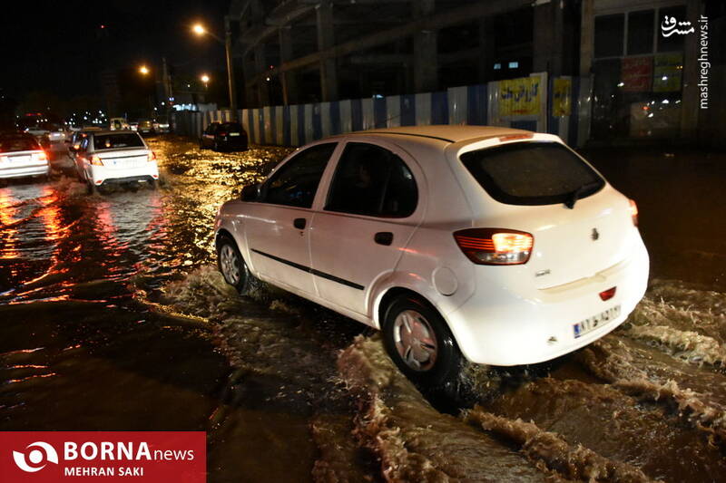 عکس/ اراک بعد از طوفان