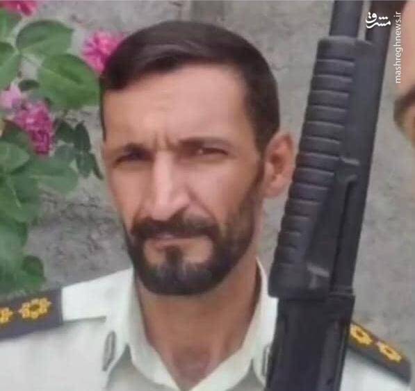شهادت یک افسر پلیس در کرمانشاه +عکس