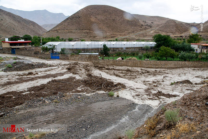 عکس/ خسارات سیل در کلات نادری