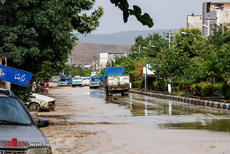 عکس/ خسارات سیل در کلات نادری