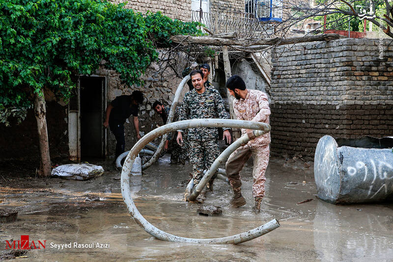 عکس/ خسارات سیل در کلات نادری