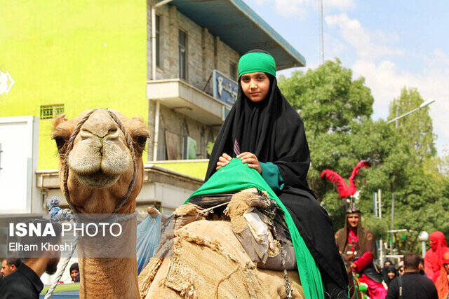 حرکت نمادین کاروان سیدالشهدا (ع) در زنجان