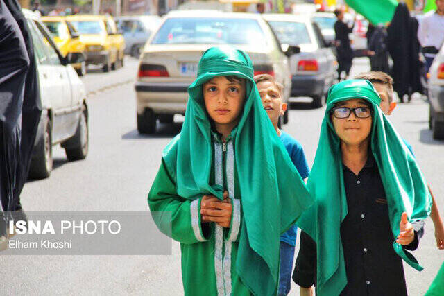 حرکت نمادین کاروان سیدالشهدا (ع) در زنجان