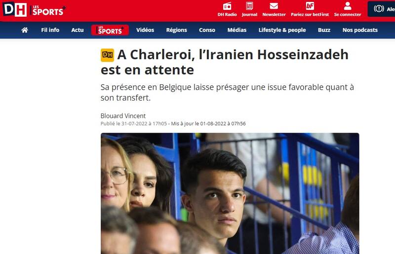 آخرین وضعیت ستاره استقلال در بلژیک +عکس