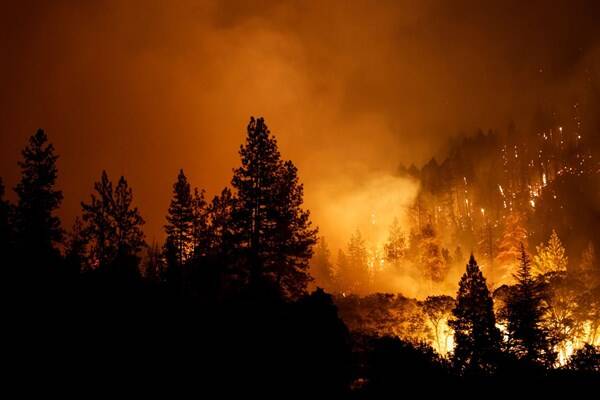 کالیفرنیا در آتش؛ مهار شعلهها غیرممکن شد +عکس