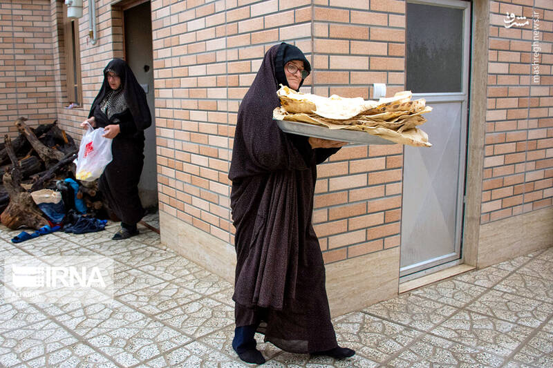 عکس/ نان؛ نذر حسین (ع)