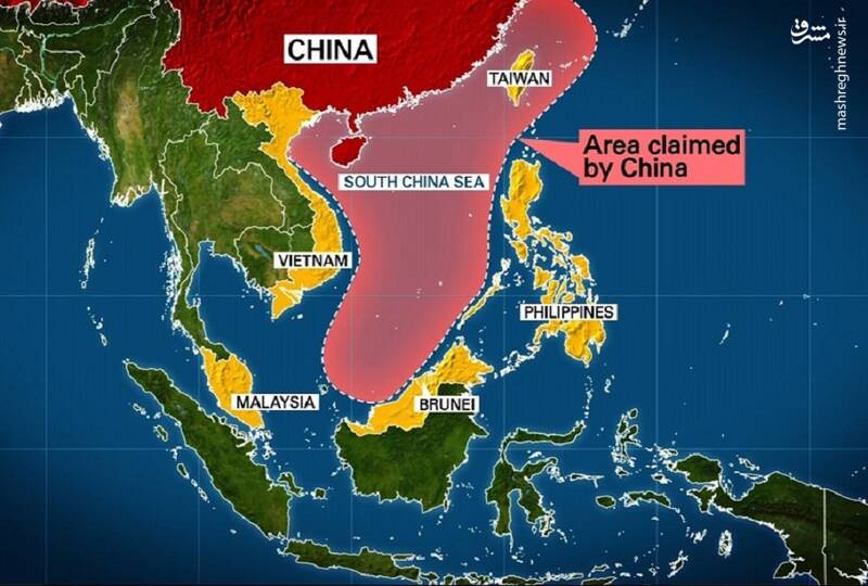 قدرت‌نمایی اژدهای سرخ در دریای چین جنوبی/ آیا سرنوشت اوکراین برای تایوان تکرار خواهد شد؟ +نقشه و تصاویر